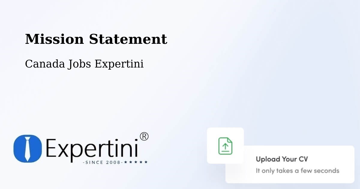 Corporate Mission – Carbonear - Canada Jobs Expertini