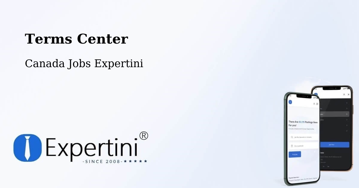 Terms of Service – Carbonear - Canada Jobs Expertini